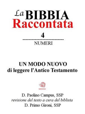 cover image of La Bibbia Raccontata--Numeri
